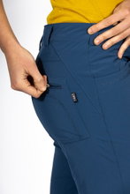 Maul Hiking Shorts Bermuda Rimini short petrol blue Women